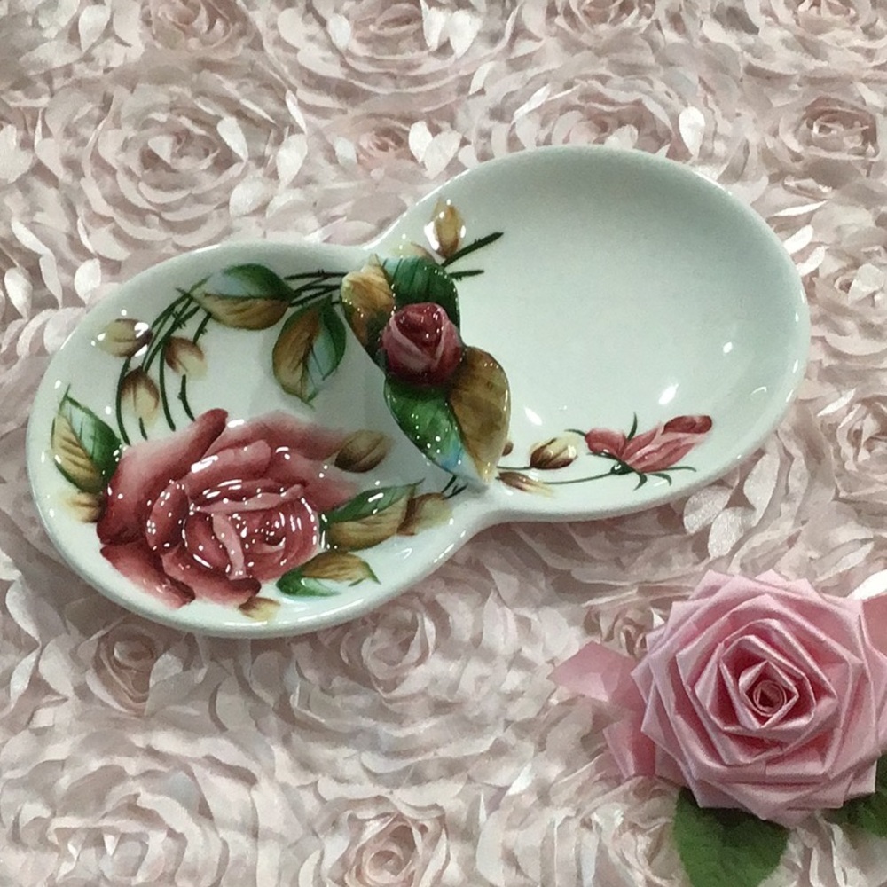 Vintage Lefton Japan 938 2 Part Relish!